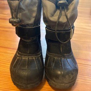 Columbia winter boots - kids size 12, black